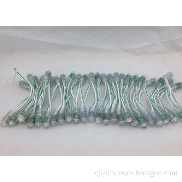 IP65 12MM Green Color DC5V Staw Hat LED Pixel Light ,  LED